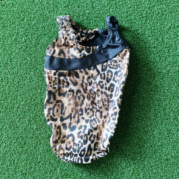Leopard Gymnastics Leotard - Picture 3 of 3